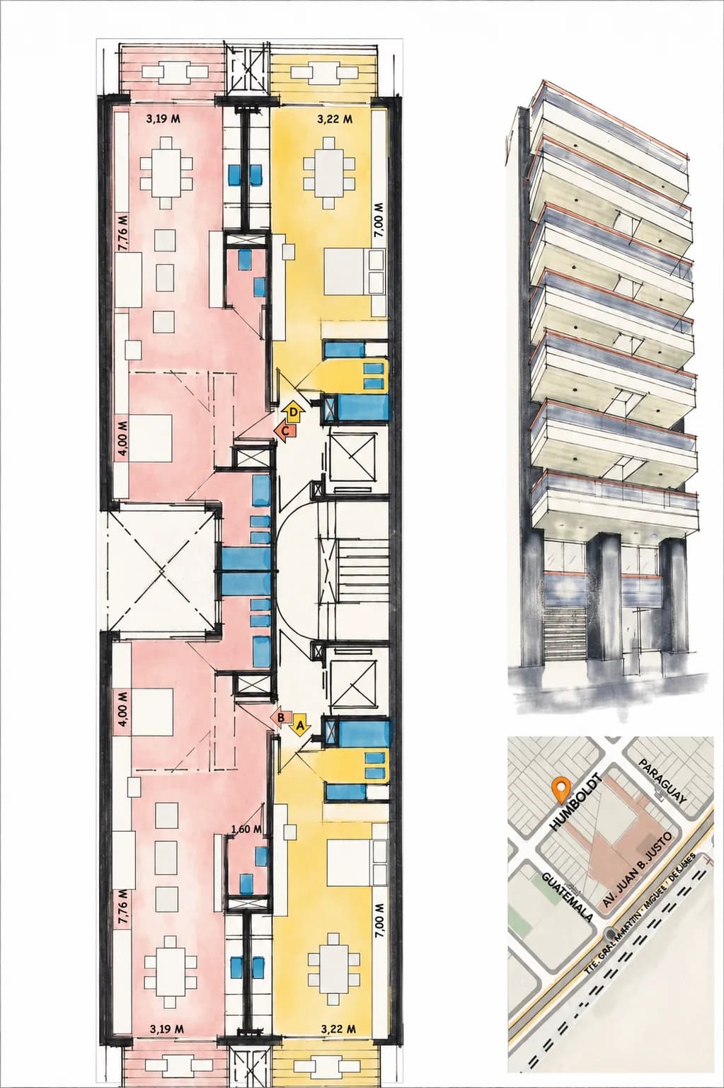 Departamento en Palermo Hollywood, Ciudad de Buenos Aires
